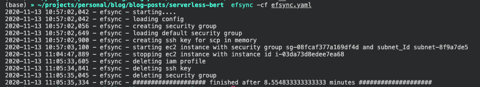 efsync
