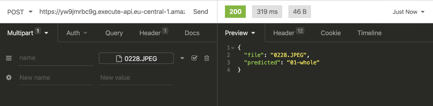 result request