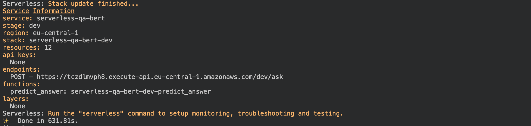 serverless-deployment