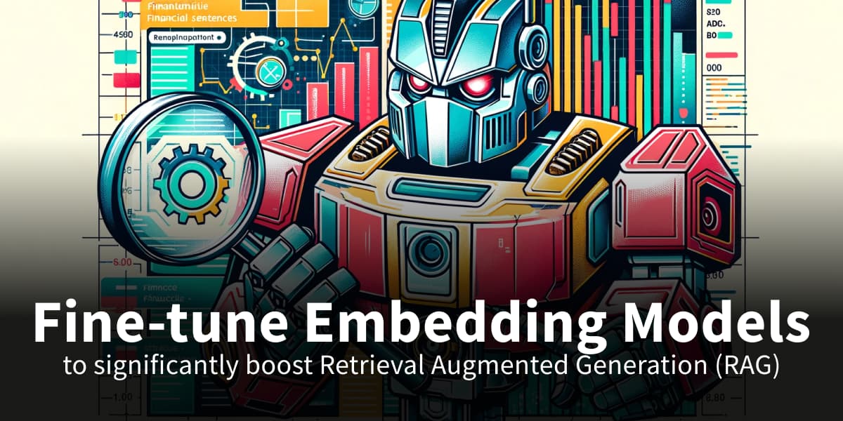 Fine-tune Embedding models for Retrieval Augmented Generation (RAG)
