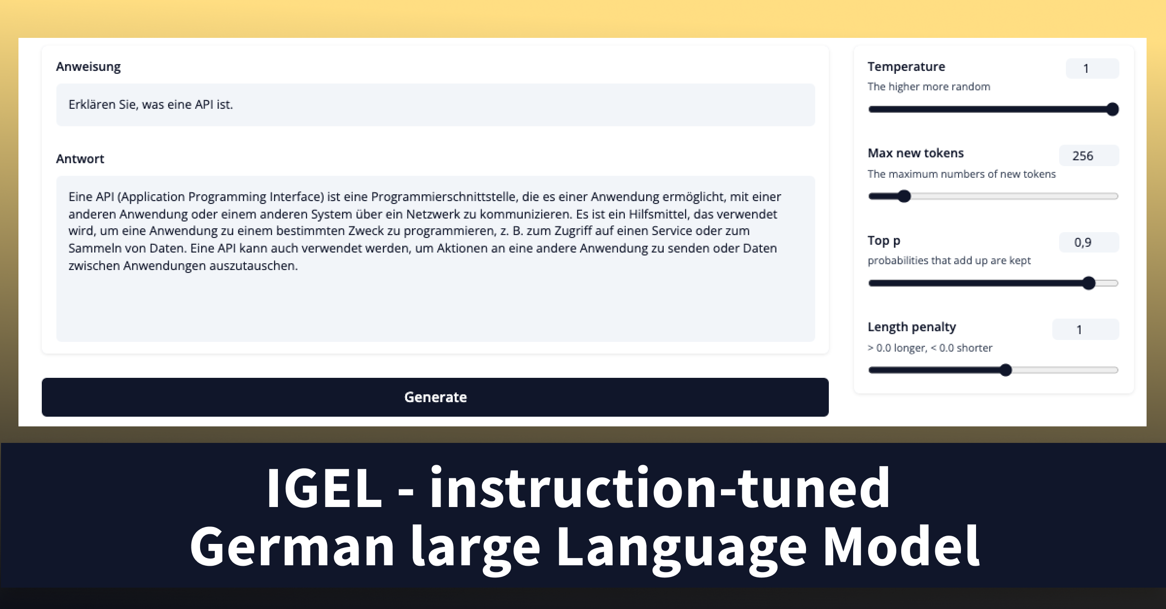 Introducing IGEL An Instruction tuned German Large Language Model